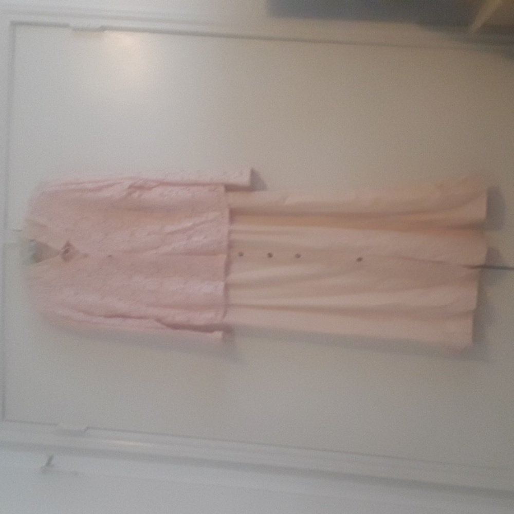 Dress with lace jacket